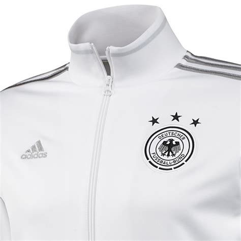 adidas präsentationsjacke dfb weiss jacke baumwolle 100|The Official DFB Store .